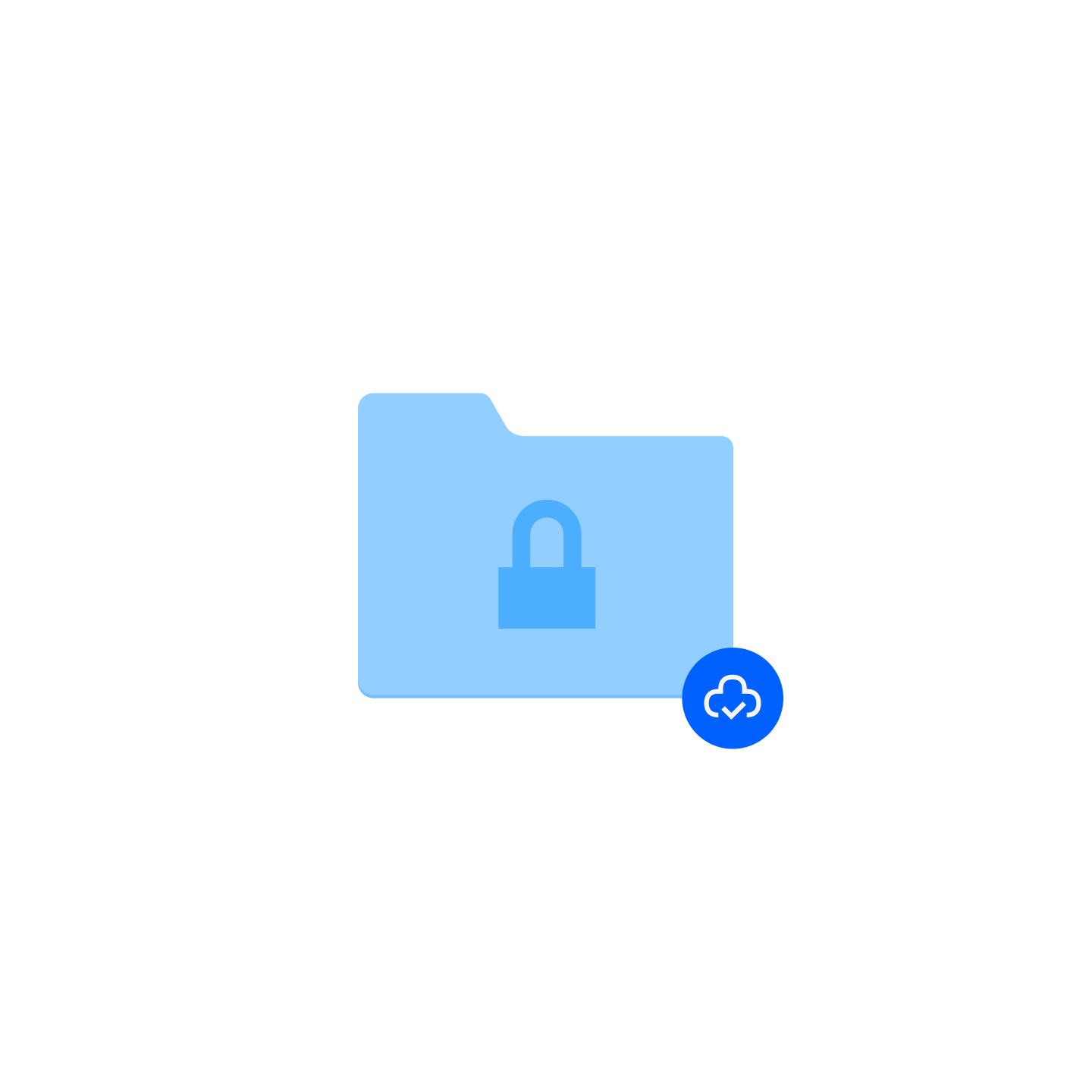  A secure file is uploaded to the cloud