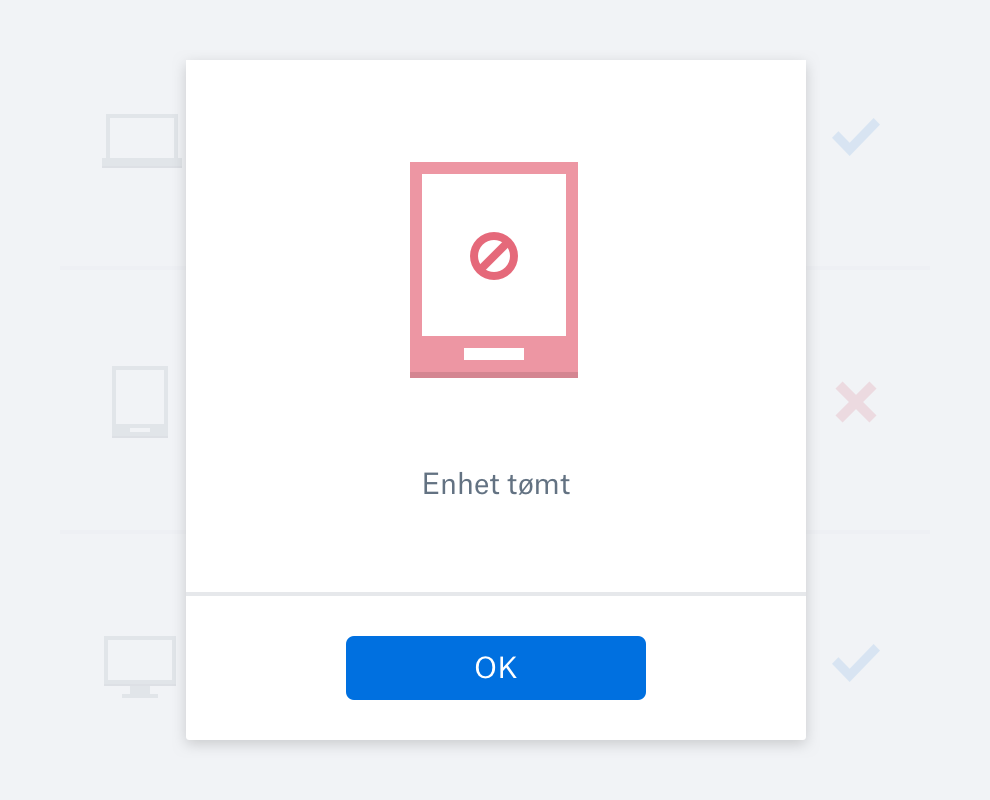 Bilde av filer i en Dropbox-konto